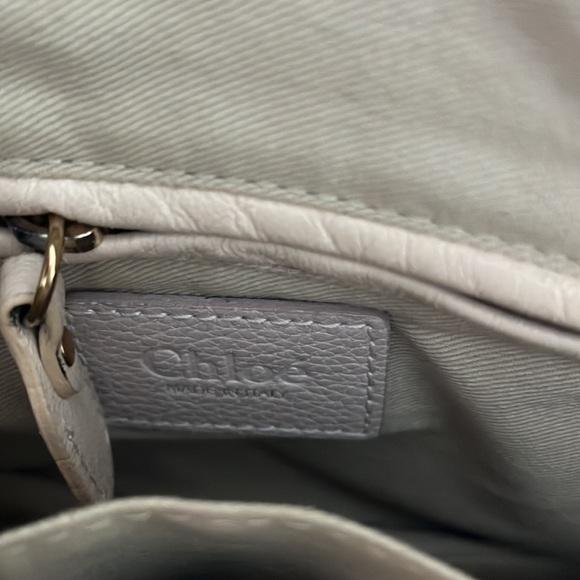 CHLOE SMALL PARATAY BAG IN ANEMONE PINK - Picture 11 of 12